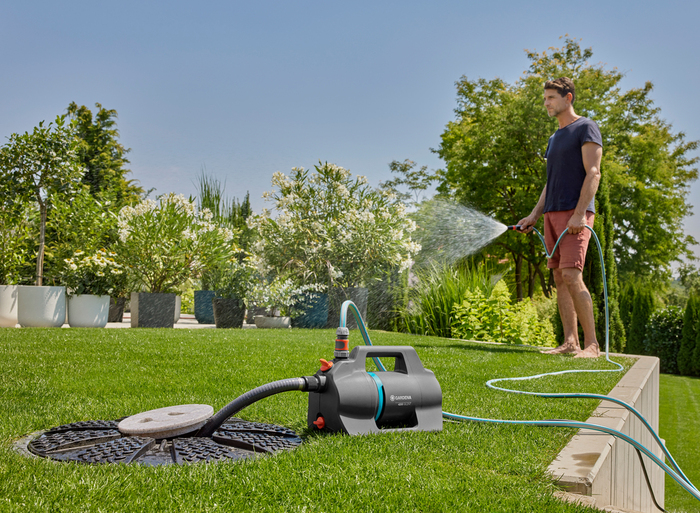 Gardena trykpumpe sæt 600 W